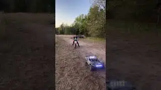 GIANT RC GAS TRUCK IS THE SIZE OF MINI DIRT BIKE 😳