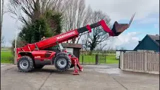 MANITOU MT1335 4WD TELEHANDLER *5235 HOURS* C/W BUCKET AND PALLET TINES