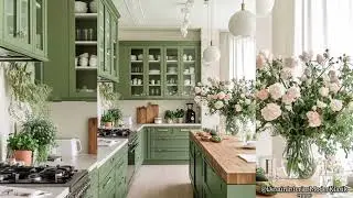 7 Kitchen Interior Design / 7 Desain Interior Dapur ( Sage Green Kitchen )