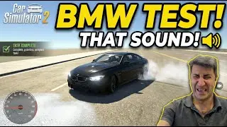 Автосимулятор 2: Тестирую свой новый BMW! 🔥 (Безумный звук двигателя и гоночные задания)