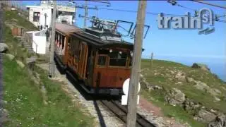 French Cogwheel Railway - La Rhune tourist train