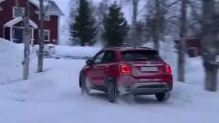 Fiat 500X - test vožnja po snegu