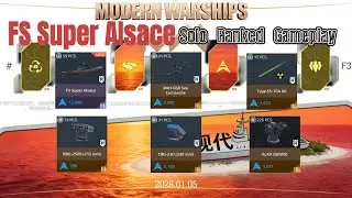 FS Super Alsace Solo  2026.1.5 Market price  Modern Warships