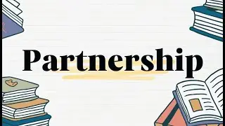 Partnership formation - problem solving part 1