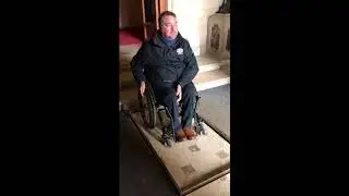Wheelchair access to historic building