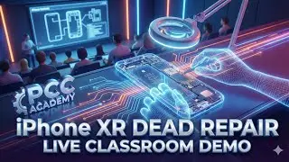 iPhone XR Dead Live Repair in Classroom | PCC Academy | Mobile Repair Training Live