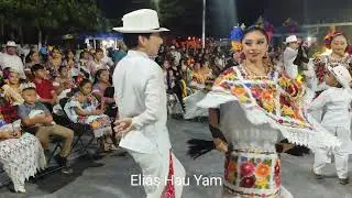 jarana Enel bosque de una china orquesta nueva generación  en Hondzonot Qroo 2 agosto 2024