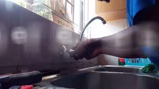 The Handy Andy... Replacing  Kitchen Tap DIY AFRICAN STYLE (limited tools)|NAMIBIAN YOUTUBER