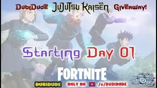 FORTNITE:JUJUTSU KAISEN GIVEAWAY - DAY 1 | 