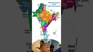 Official Languages of Indian Subcontinent 🌍 | South Asia #shortsvideo #shorts #facts