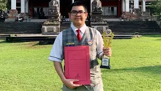 Brandon goes to Bali for Udayana Physics Championship 2023 | 1st Place WINNER 🏆