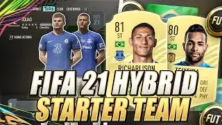 FIFA 21 HYBRID STARTER TEAMS (10K 25K 50K 100K HYBRID STARTER SQUADS)