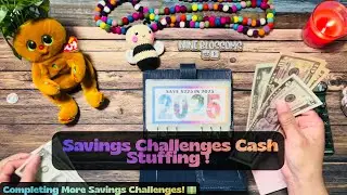 Cash Stuffing Savings Challenges | Low Income Budgeting