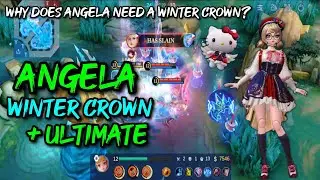 WHY DOES ANGELA NEED A WINTER CROWN? | ANGELA BEST BUILD 2025 | NEW REVAMPED ANGELA