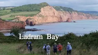 Beautiful Nature along the Coast path from Otterton To Ladram Bay~East Devon.