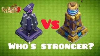 Monolith Vs Mega Tesla Who's Stronger? ⚡ Clash of Clans epic battle