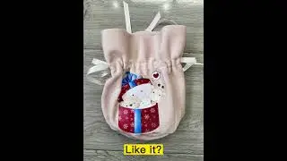 Christmas gift bag printing by DTF printer.Simple personalized customization, do you like it?
