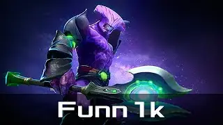 Funn1k &mdash; Faceless Void, Safe Lane (Mar 1, 2018) | Dota 2 patch 7.09 gameplay
