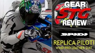 SPIDI Replica Piloti Wind Pro Leather Suit | Sportbike Track Gear