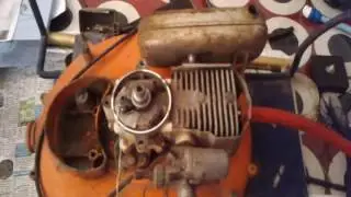 Converting 2 stroke engine to work on compressed air
