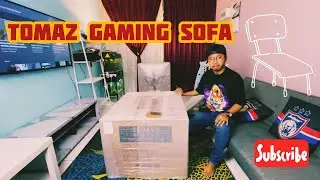 Gaming sofa dari TOMAZ (BUSTER 2) Limited Edition. #tomaz #gaming #gamingchair #unboxing