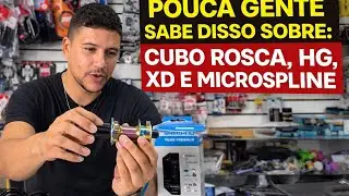 Pouca gente sabe disso sobre cubo rosca, HG, XD e Microspline