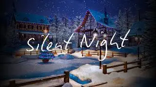 Elvis Presley - Silent Night (Lyrics Video)