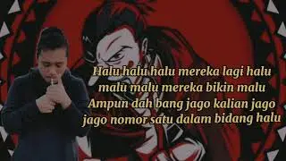 Ghifary abilang - jago halu (lirik)