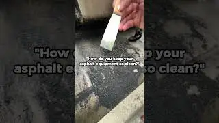 Clean and keep clean with PavePro #construction #asphalt #asphaltpaver #asphaltpaving
