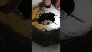 DIY Wooden Candle Holder from Reclaimed Acacia Root