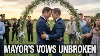 RACIST NEIGHBOR CALLED COPS TO STOP A GAY WEDDING &mdash; THEY FROZE WHEN THE GROOM WAS THE MAYOR.