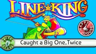 Line King slot machine, Caught the Big One Twice