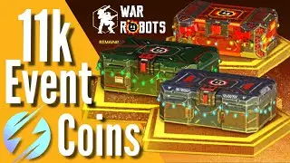 War Robots - 11k Special Delivery Event Coins Opening! (400 Crates)
