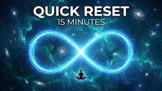 🔔 432Hz⎜Guided Quick Reset Meditation | 15 Minutes ⎜ Deep Sleep, Meditation & Healing Music #432hz
