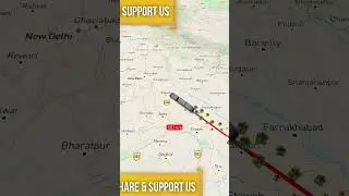 Vande Bharat Express 22435:Varanasi to Delhi Fast Travel!🛤️ Route Map & KM Breakdown🕒#HighSpeedTrain