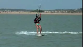 Kitesurfing Technique - Roll Tack Slow Mo