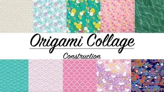 Construction: Origami Collage (Art and Craft Activity)