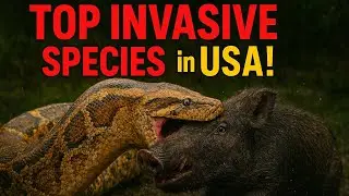 Top 10 Invasive Animals Taking Over America#wildboars #wildlife