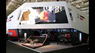 Fruhen Messebau - Aufbau SevenOne Media auf der dmexco 2017
