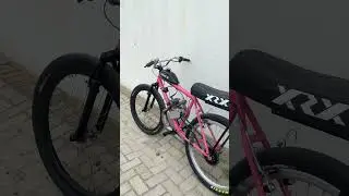 Motorizada rosa mais top com pneus Maxxis🚀🚀🚀