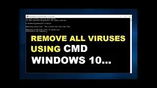 How to Remove Viruses using cmd || SVRR TECH