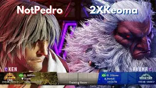 Street Fighter 6 - NotPedro (Ken) vs 2XKeoma (Akuma)