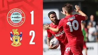 Reds suffer 1st defeat | Worthing 1-2 Aveley | Highlights