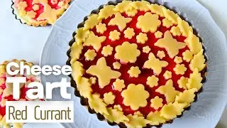 Red Currant Cheese Tart/Easy and Healthy Cottage Tart/Easy Recipe/Cottage Cheese Pie