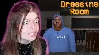 THERE'S A KILLER IN THE CLOTHES SHOP | Dressing Room - all endings | Itchio Horror Game Playthrough