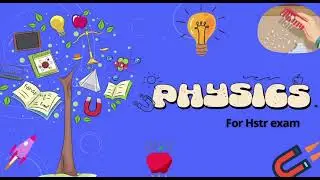 HSTR, Paper 2 Physics and  Maths By A Chavan Sir.
