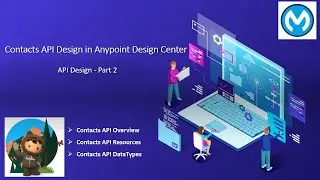Mulesoft Tutorials | Contacts API Design in Design Center - Part 2 | API Design | NetBook | P26