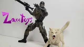 Hasbro G. I. Joe Classified Series Snake Eyes & Timber&nbsp;2- Pack Action Figure Review!