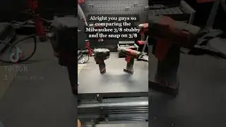 Milwaukee vs snap on! Pros and cons #snapon #milwaukee #tools