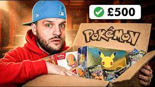 I Got SCAMMED Buying A £500 Pokemon Mystery Box